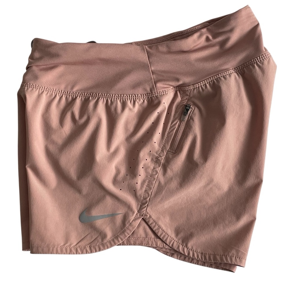 Nike Two Women's Dry Fit Running Shorts Set Mid-Rise Black and Pink Sz: XS - Picture 2 of 13